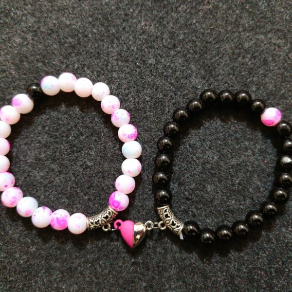 Magnetic Couple Bracelet Multicolor